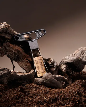 L'Atelier Bilame kurkentrekker - Zwart - L'Atelier du Vin