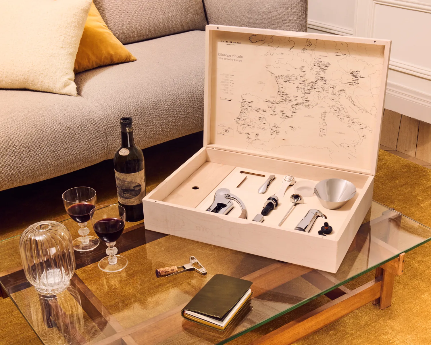 Oeno Box Connoisseur 1 wijnbox, 10 delendeeltjes L'Atelier du Vin