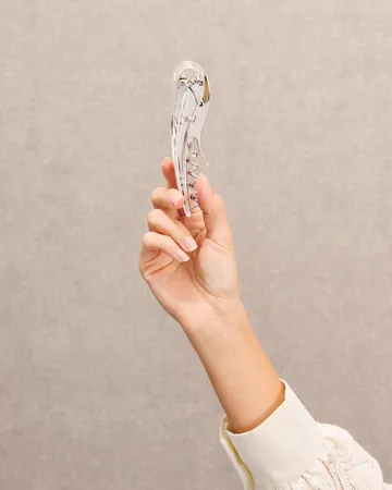 Soft machine crystal kurkentrekker - Zilverkleurig - L'Atelier du Vin