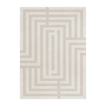 60S Geo Letters vloerkleed - Oatmeal, 180x270 cm - Layered
