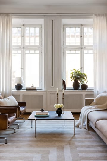 60S Geo Letters vloerkleed - Oatmeal, 180x270 cm - Layered