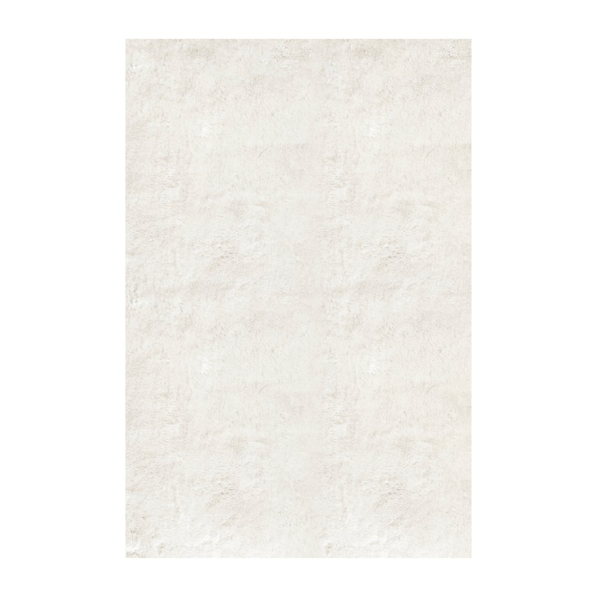 Layered Artisan wollen vloerkleed Bone White 180x270 cm
