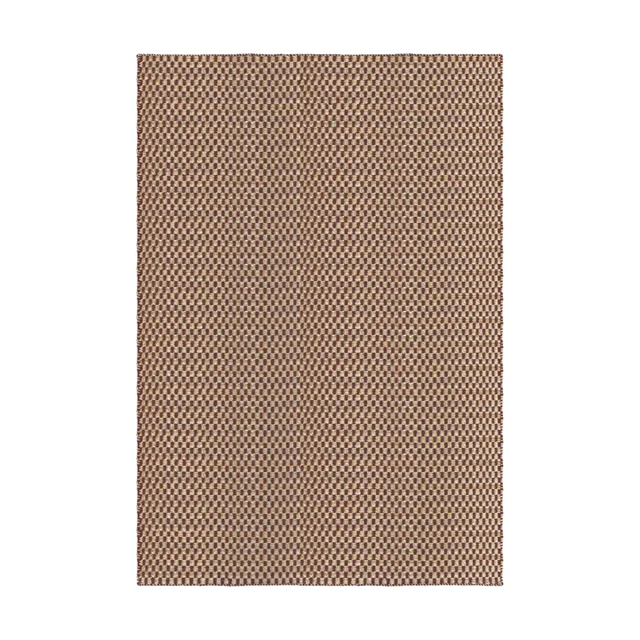 Barley vloerkleed van jute - Burgundy, 250x350 cm - Layered