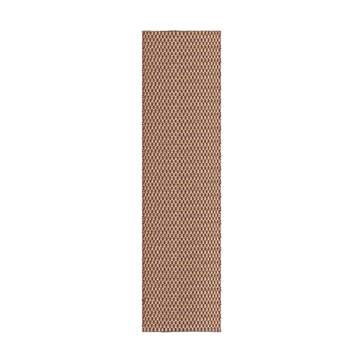 Barley vloerkleed van jute - Burgundy, 75x240 cm - Layered