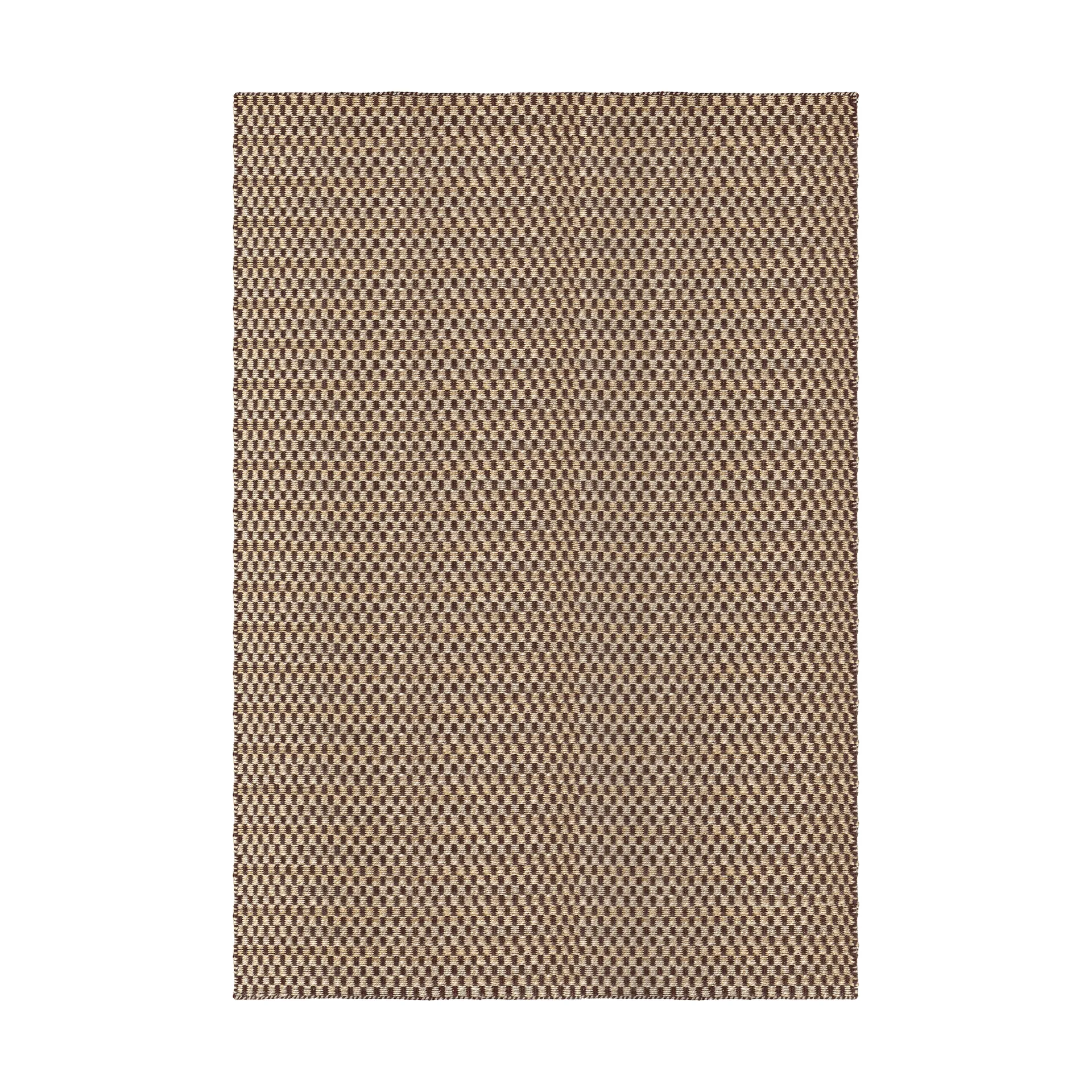 Barley vloerkleed van jute, Chestnut, 140x200 cm Layered