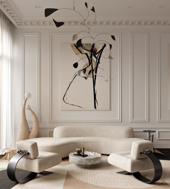 Birch wollen vloerkleed, 300x400 cm Layered
