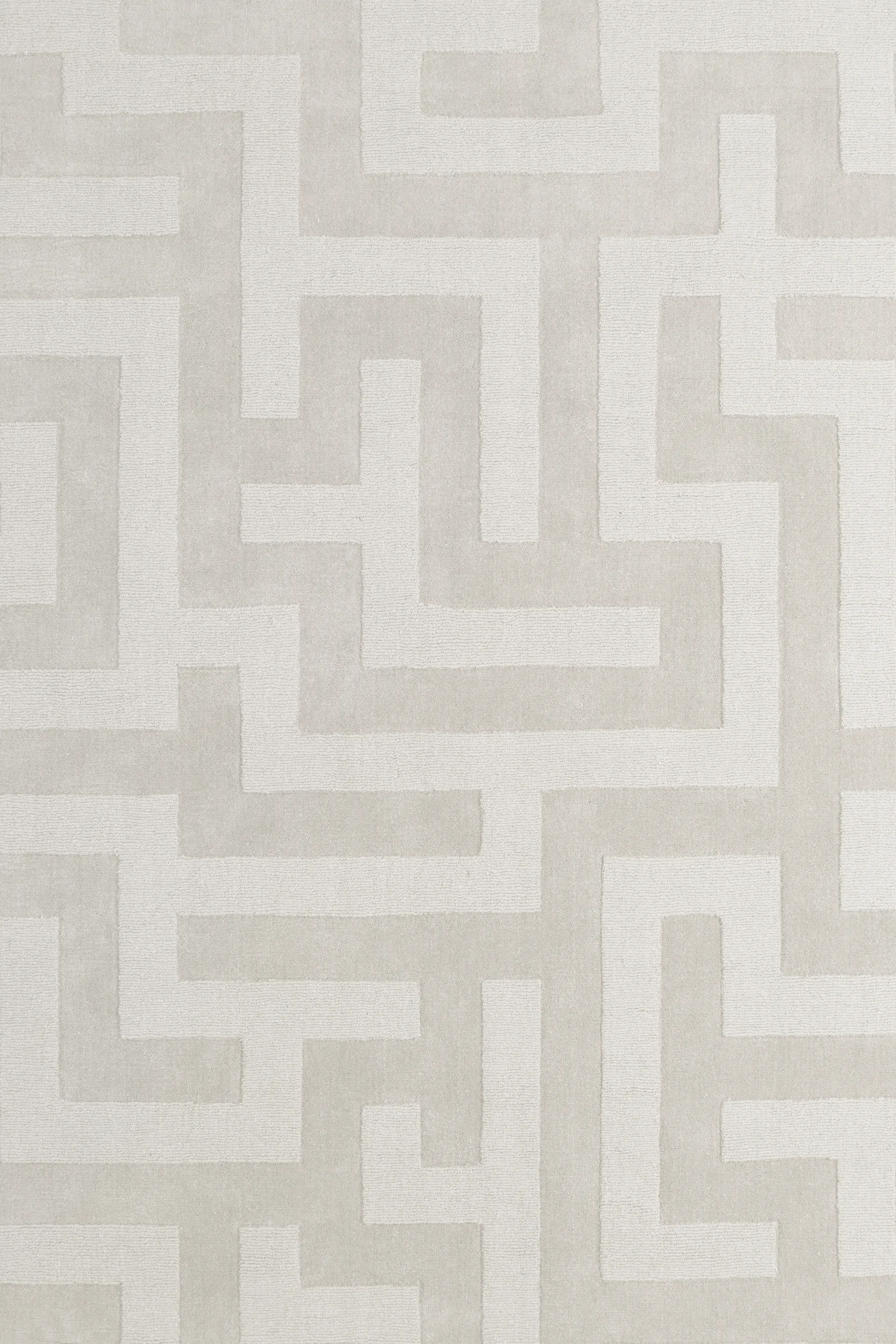 Byzantine grande wollen vloerkleed, Light oatmeal, 300x400 cm Layered