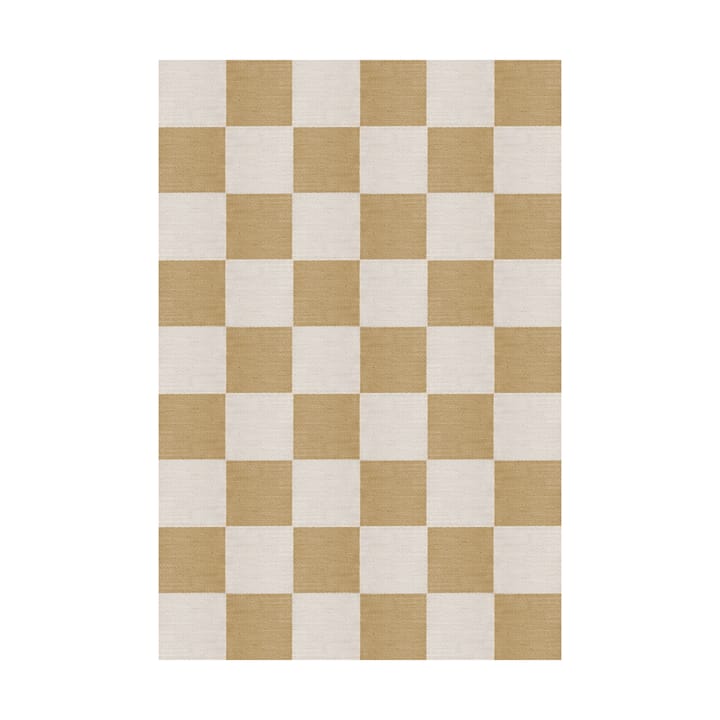 Chess wollen vloerkleed - Harvest Yellow, 140x200 cm - Layered