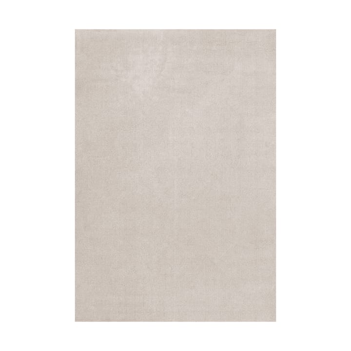 Classic solide wollen vloerkleed 200x300 cm - Oatmeal - Layered