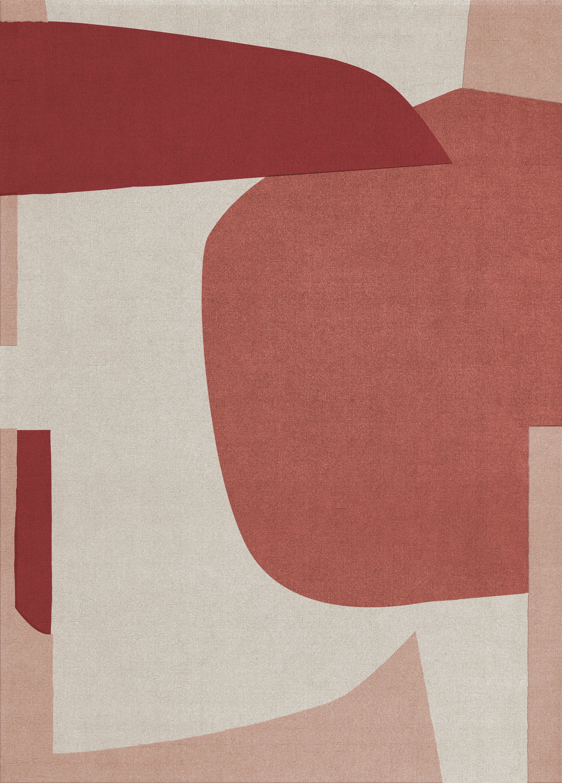 Cloudberry wollen vloerkleed, 200x300 cm Layered