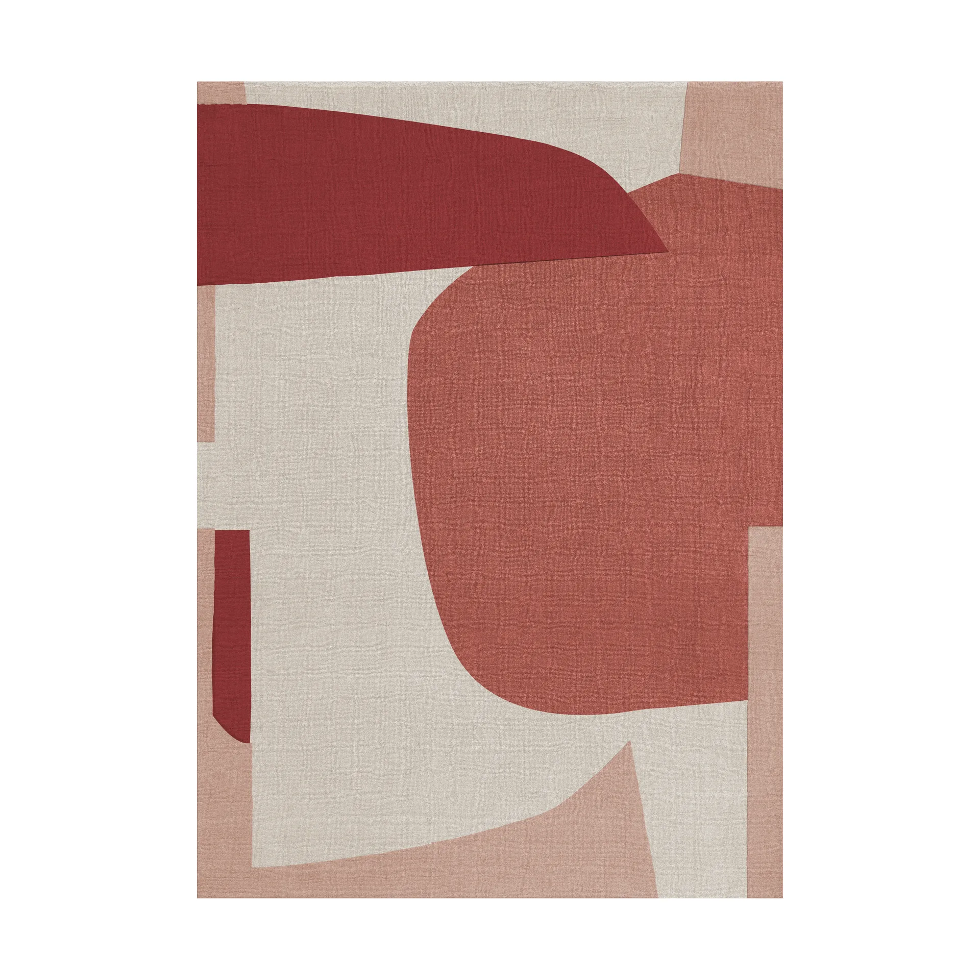 Cloudberry wollen vloerkleed, 200x300 cm Layered