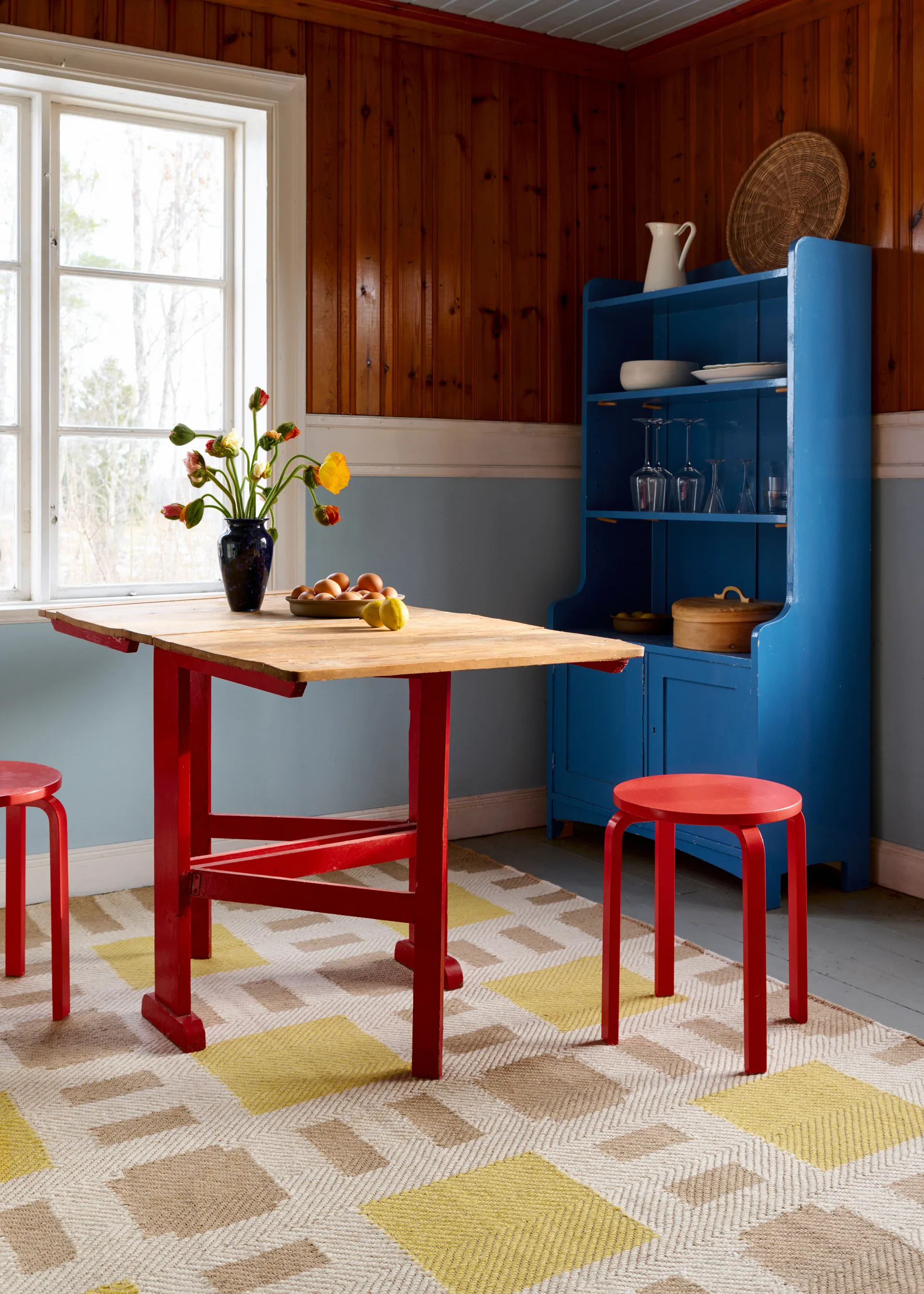 Evelina Kroon jute vloerkleed 200x300 cm, Sunny side up Layered