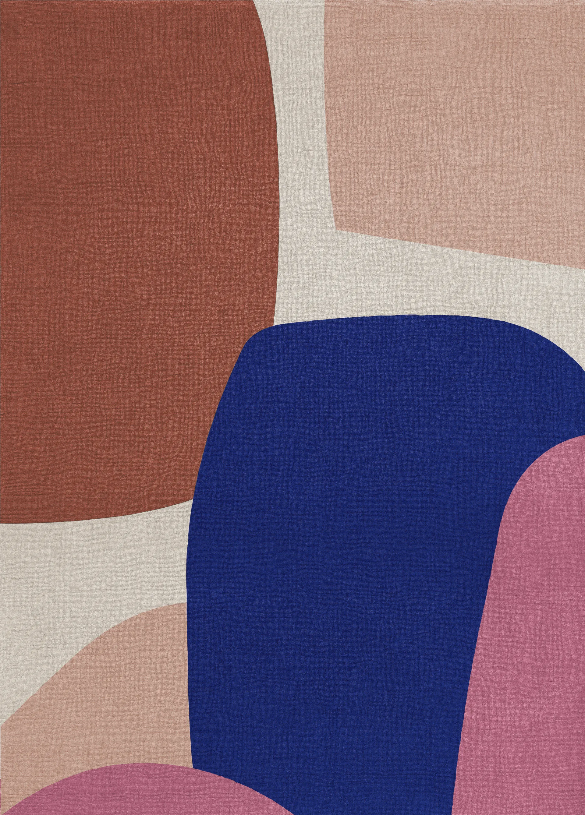 Lake wollen vloerkleed, 200x300 cm Layered