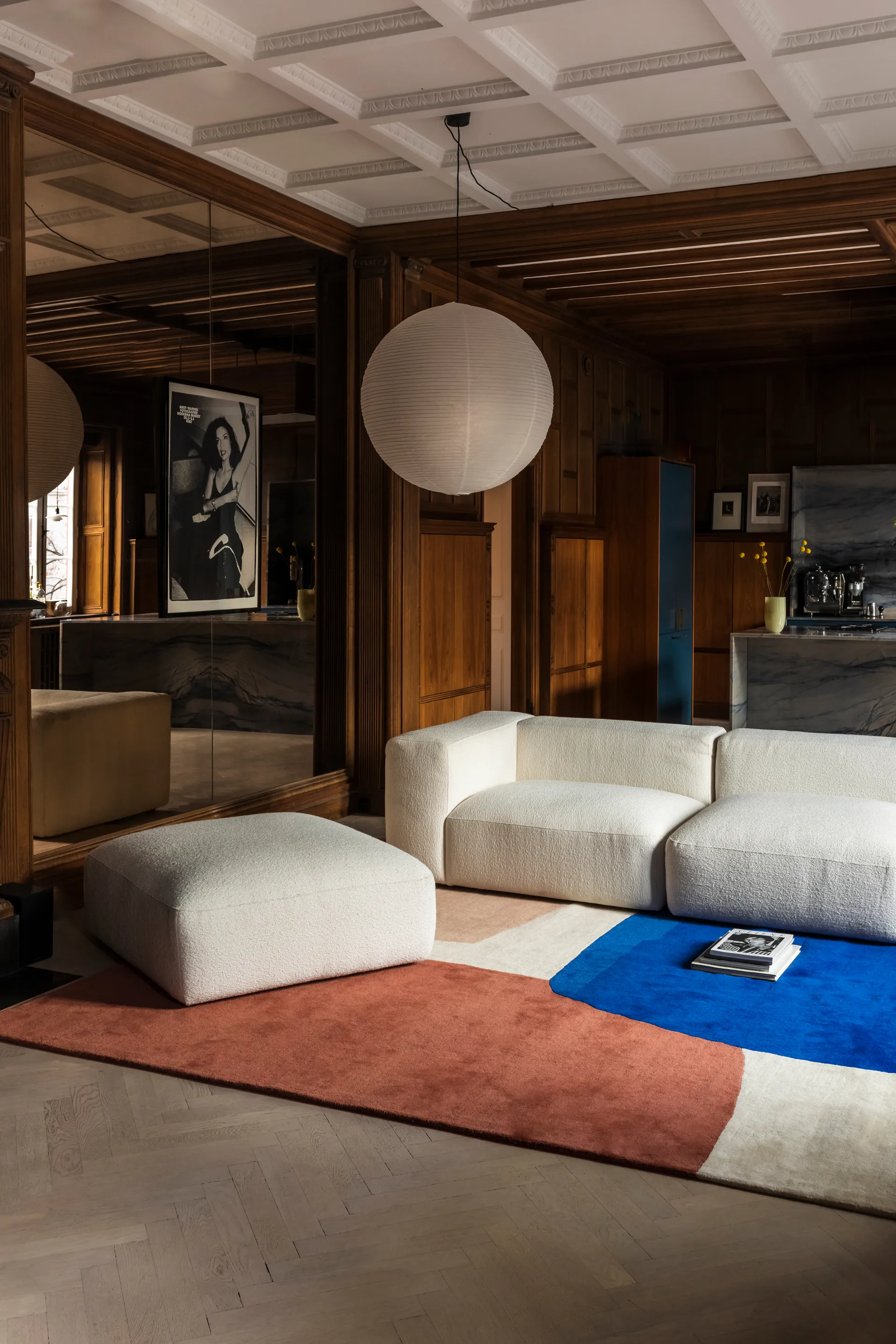 Lake wollen vloerkleed, 200x300 cm Layered