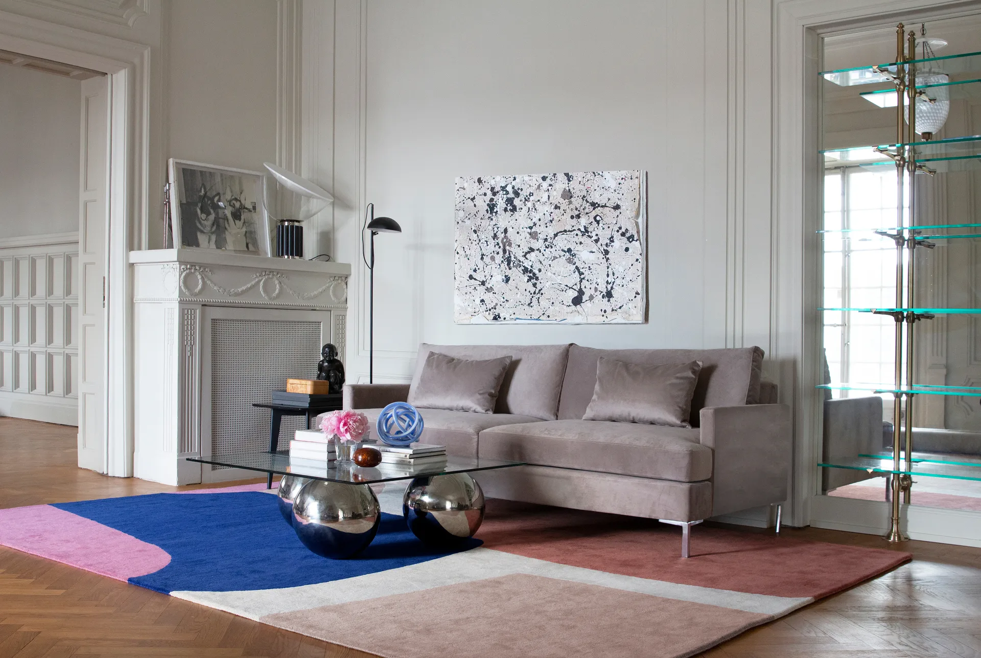 Lake wollen vloerkleed, 200x300 cm Layered