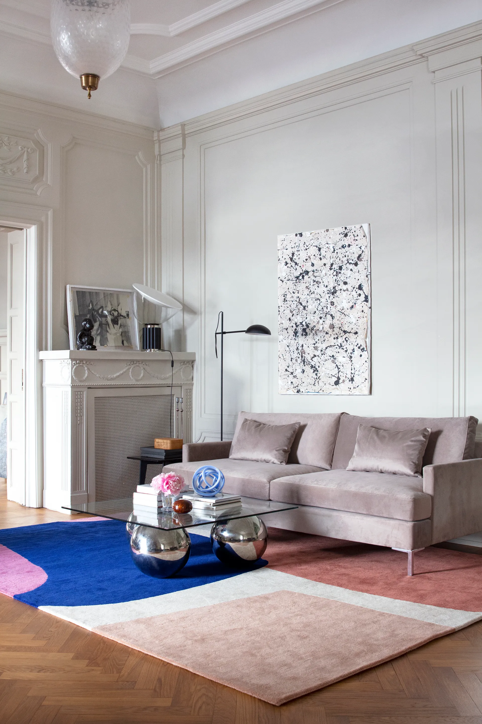 Lake wollen vloerkleed, 300x400 cm Layered