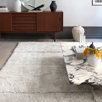 Levels vloerkleed 180x270 cm - Bone White - Layered