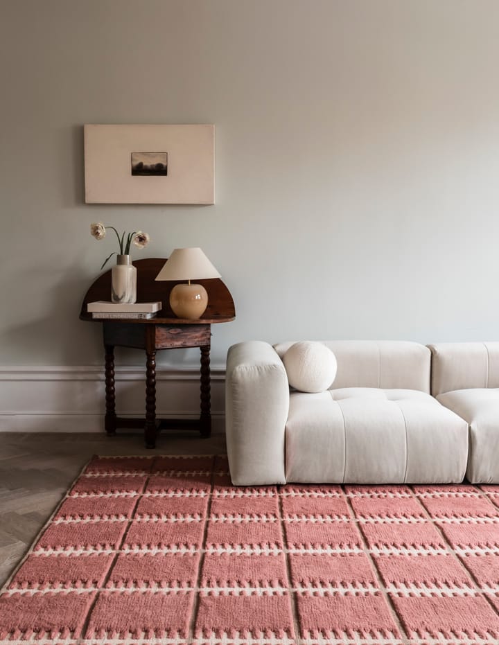 Lilly wollen vloerkleed, Claret red, 200x300 cm Layered