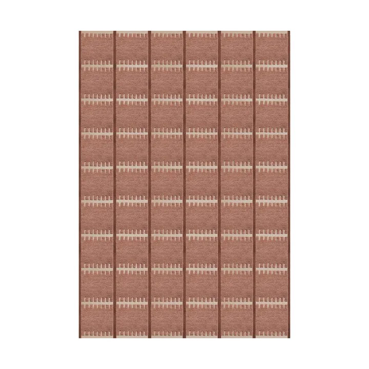 Lilly wollen vloerkleed - Rust, 300x400 cm - Layered