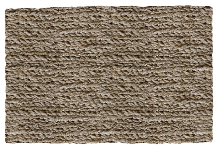 Lotta Agaton Chunky Hemp deurmat, Natural, 60x90 cm Layered
