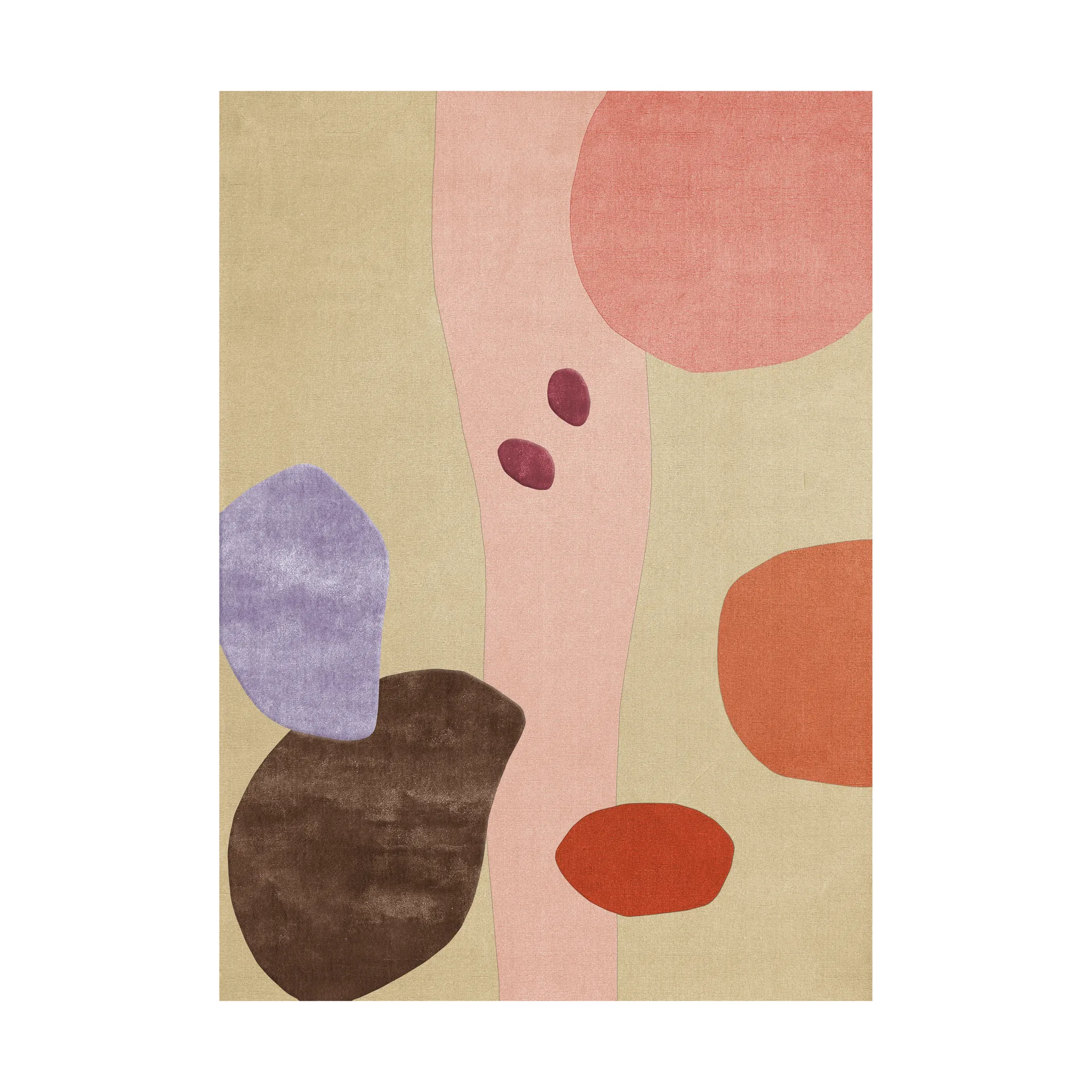 Magical garden wollen vloerkleed, 140x200 cm Layered