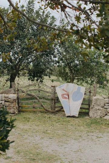 Picnic katoenen deken 130x220 cm - Beige - Layered