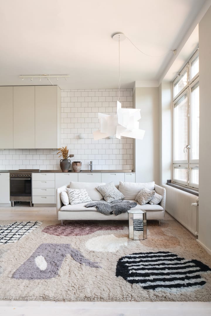 Picnic wollen vloerkleed - Beige, 180x270 cm - Layered
