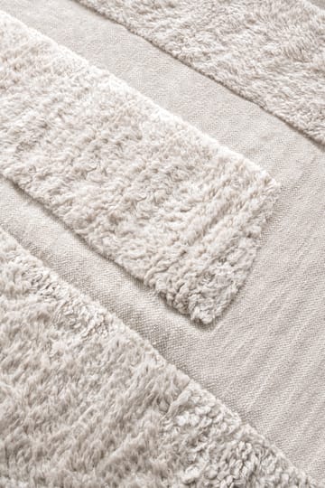 Punja Bricks wollen vloerkleed - Bone White, 160x230 cm - Layered