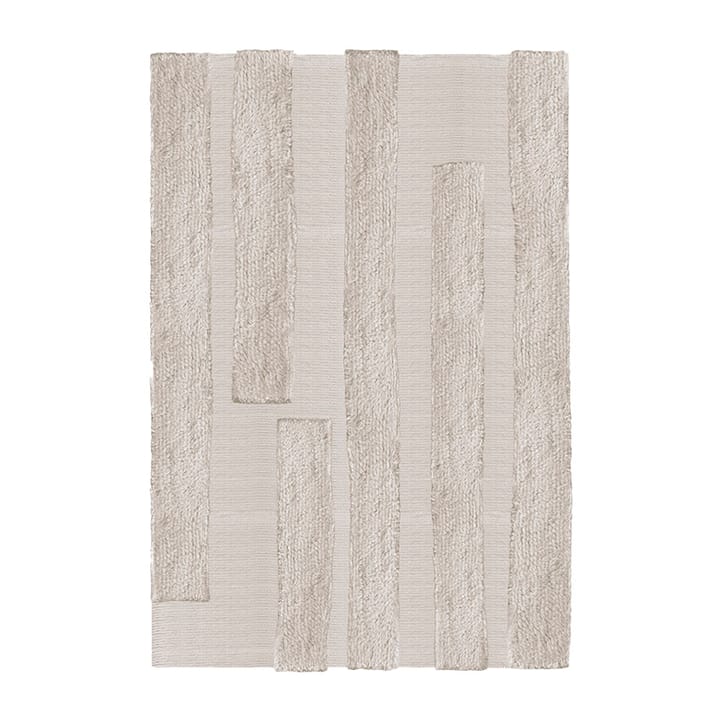 Punja Bricks wollen vloerkleed - Sand Melange, 250x350 cm - Layered