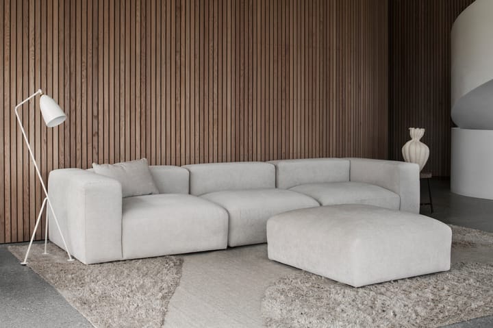 Punja plasma wollen vloerkleed 180x270 cm, Sand melange Layered