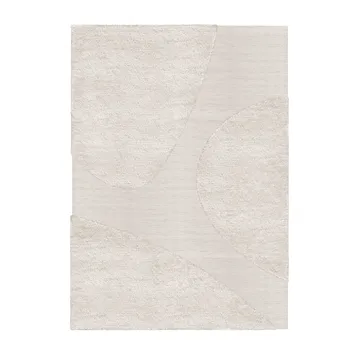 Punja plasma wollen vloerkleed 250x350 cm - Off White - Layered