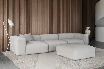 Punja plasma wollen vloerkleed 250x350 cm - Off White - Layered
