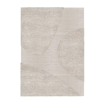 Punja plasma wollen vloerkleed 250x350 cm - Sand melange - Layered