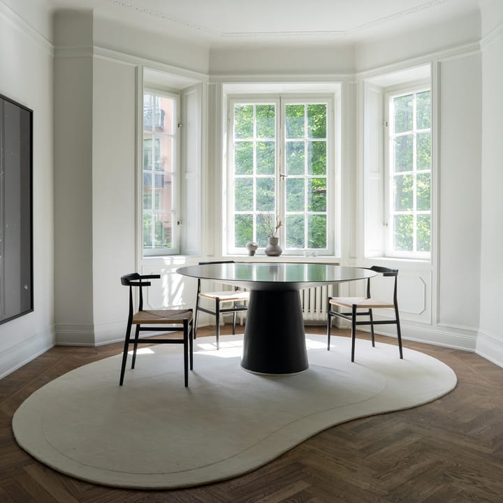Residue wollen vloerkleed 180x270 cm, Bone White Layered