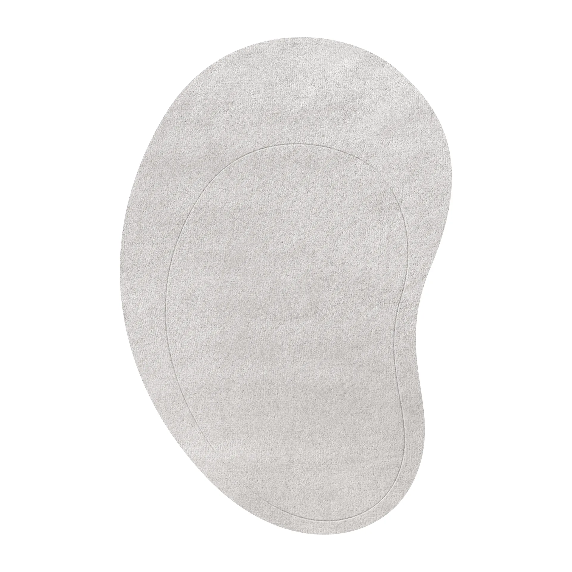 Residue wollen vloerkleed, New pearl, 180x270 cm Layered