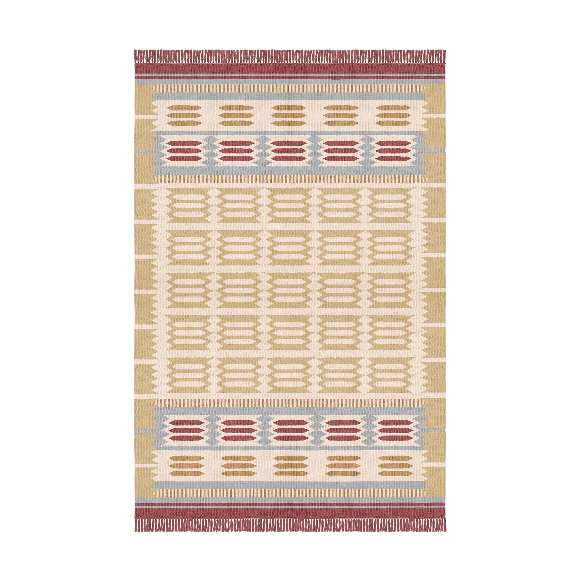 Röllakan Hilma wollen vloerkleed, Meadow, 180x270 cm Layered