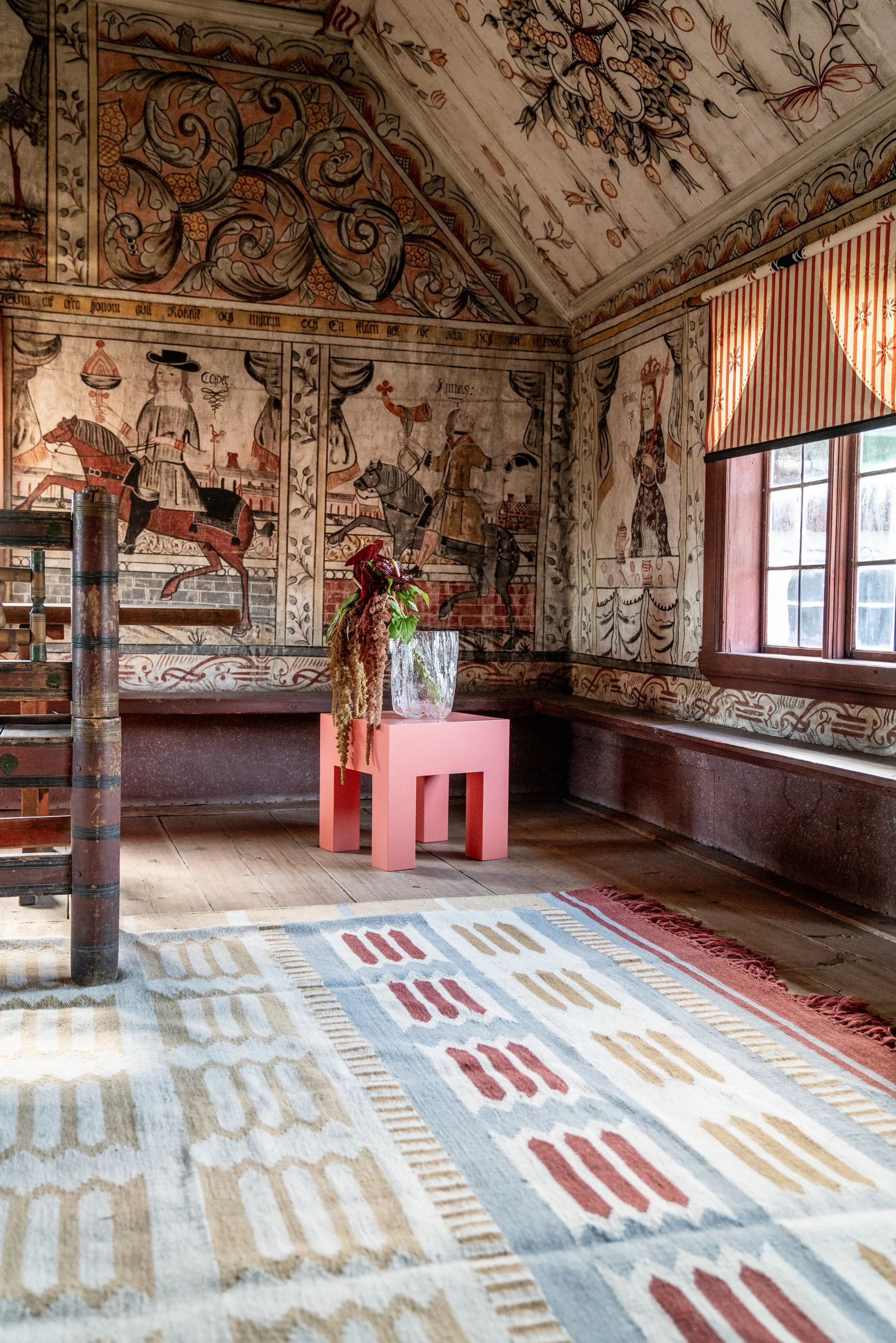 Röllakan Hilma wollen vloerkleed, Meadow, 180x270 cm Layered