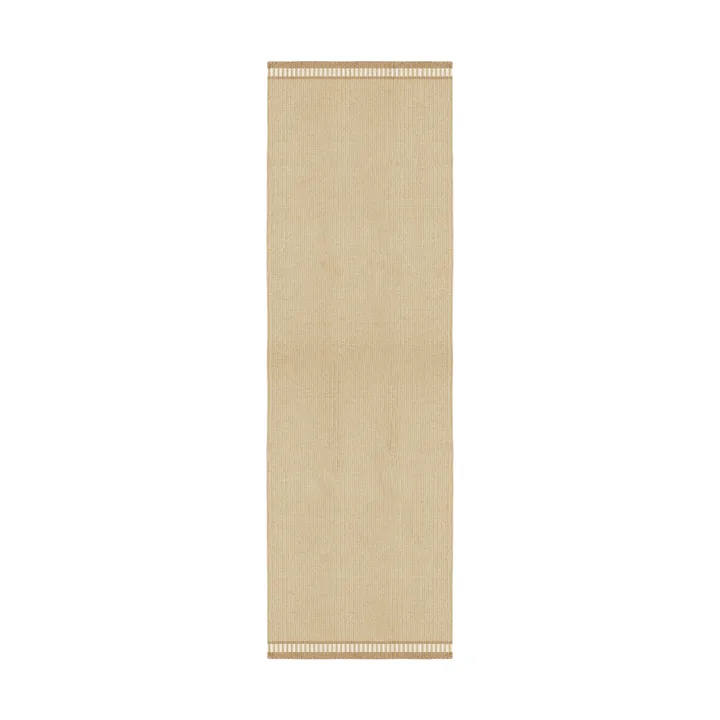 Röllakan Solid wollen vloerkleed - Mariegold, 75x240 cm - Layered