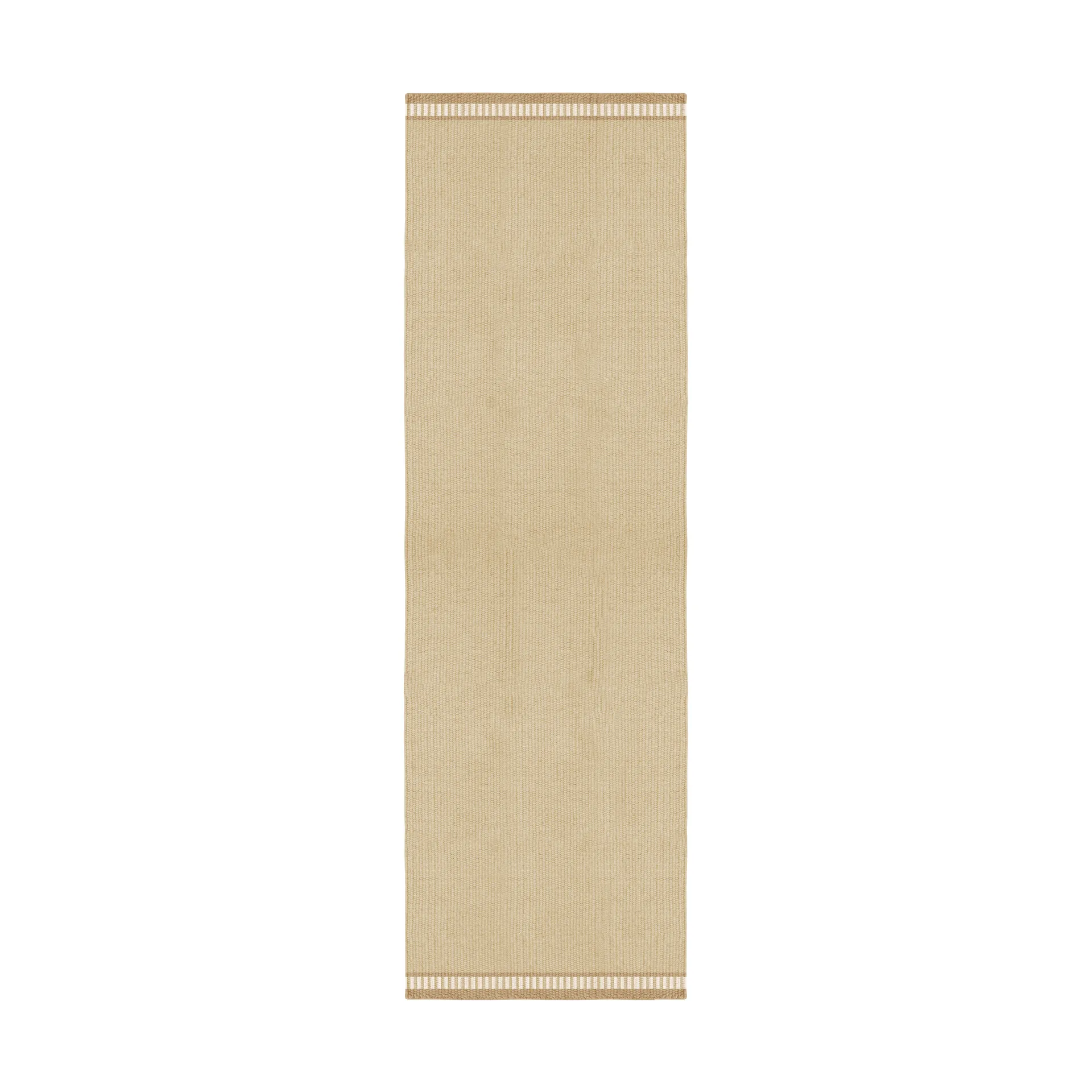 Röllakan Solid wollen vloerkleed, Mariegold, 80x300 cm Layered