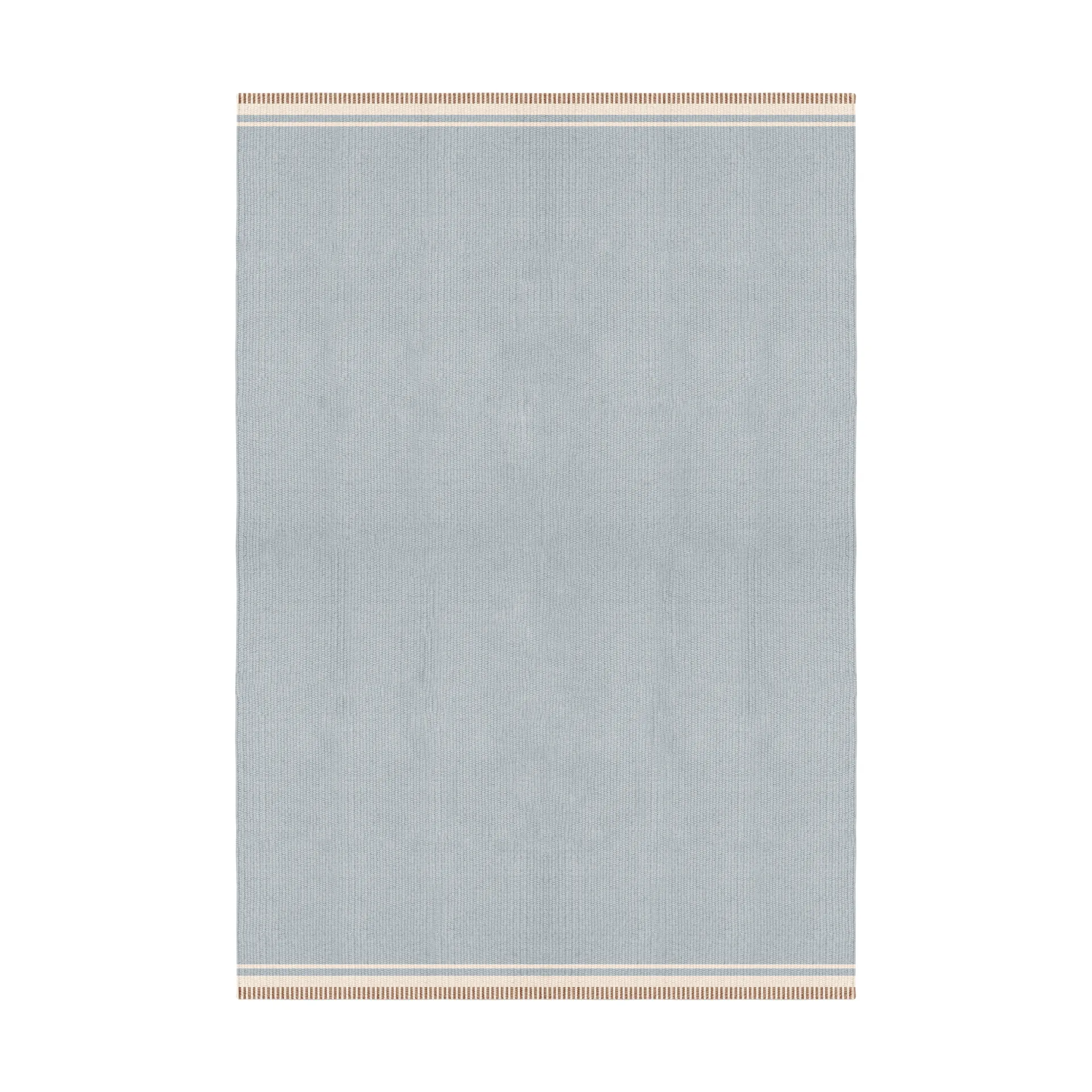 Röllakan Solid wollen vloerkleed, Sky blue, 250x350 cm Layered