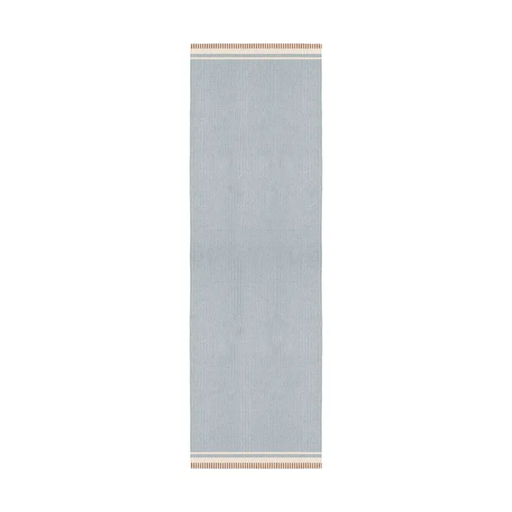 Röllakan Solid wollen vloerkleed - Sky blue, 80x300 cm - Layered