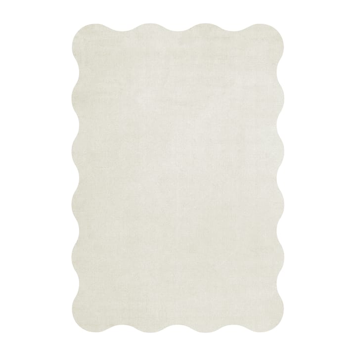 Scallop wollen vloerkleed 160x230 cm - Bone white - Layered