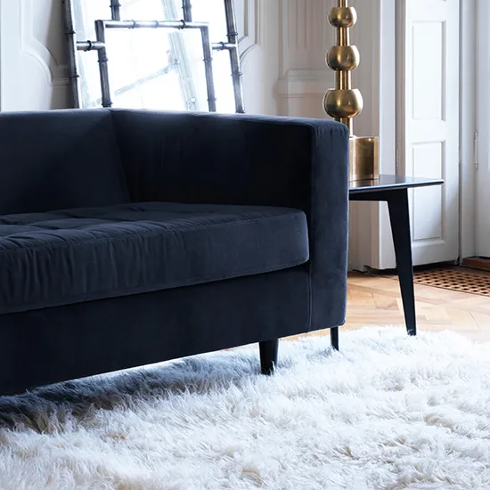 Shaggy vloerkleed 180x270 cm, Off White Layered