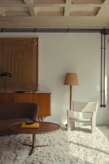 Shaggy vloerkleed 180x270 cm - Off White - Layered