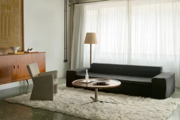 Shaggy vloerkleed 180x270 cm - Off White - Layered