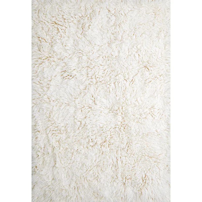 Shaggy vloerkleed 250x350 cm, Bone white Layered