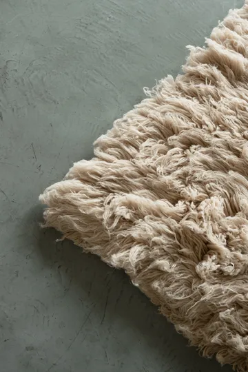 Shaggy vloerkleed 250x350 cm - Oatmeal - Layered