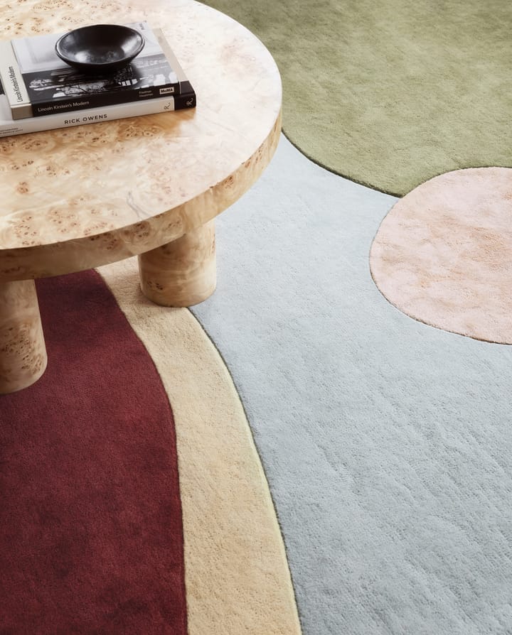 Sleeping Flower wollen vloerkleed, 250x350 cm Layered