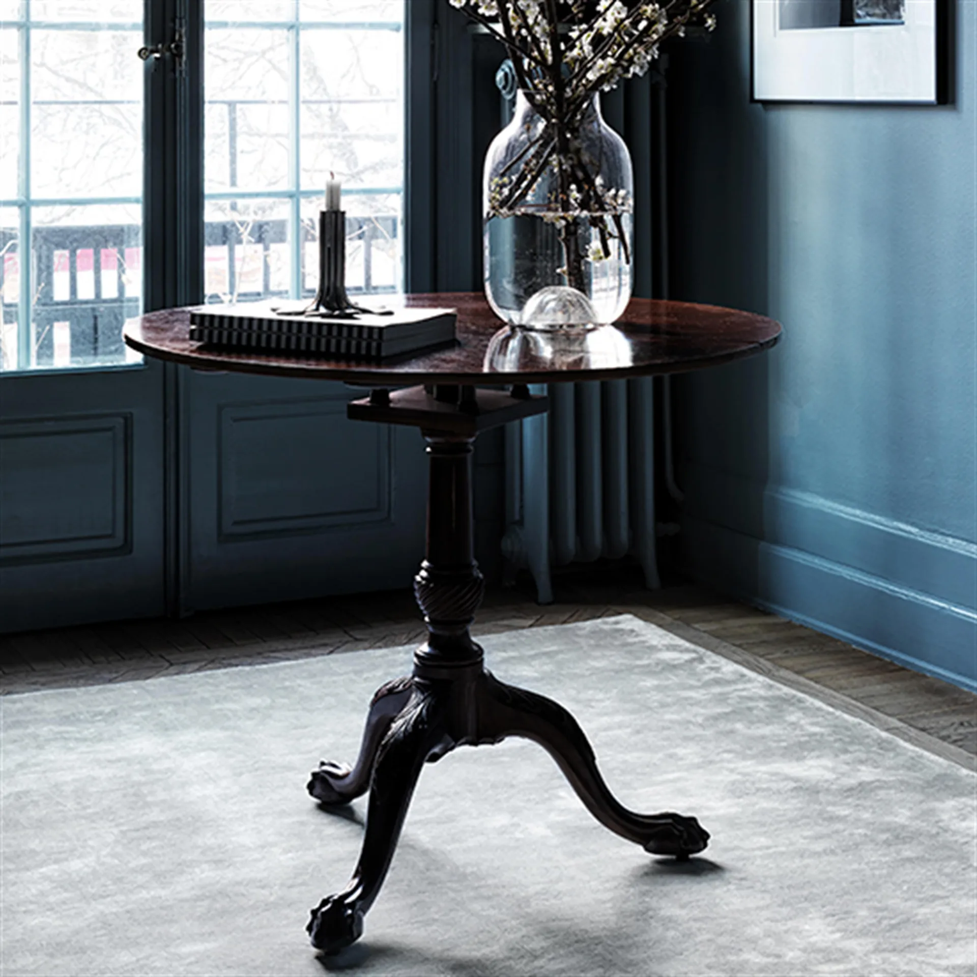 Solid viskos vloerkleed 180 x 270 cm., francis pearl (beige) Layered