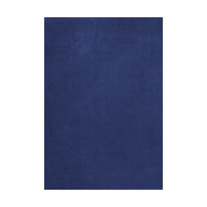 Solid Wool wollen vloerkleed - Donkerblauw, 250x350 cm - Layered